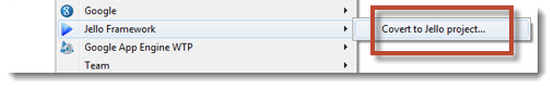 add Jello support to an existing App Engine project