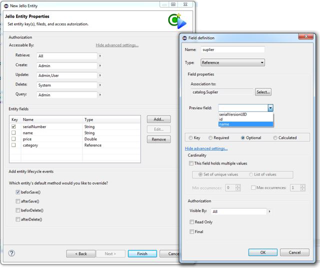With the Jello Plugin for Eclipse, you can create an application and test it in a matter of minutes