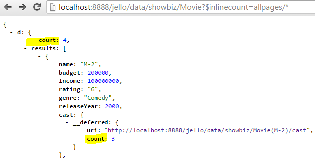 New project dialog